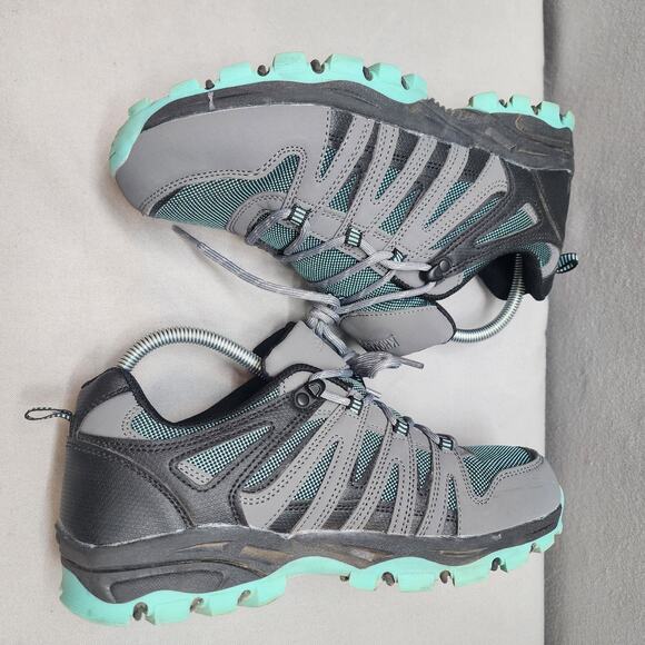 Khombu Sneakers 10 M Grey Teal Synthetic Upper Sherpa Athletic - Picture 3 of 8